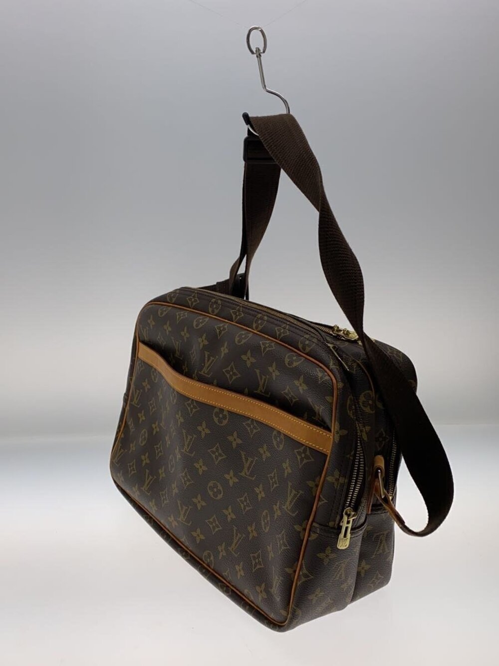 Louis Vuitton Monogram Brown Reporter Canvas Brown